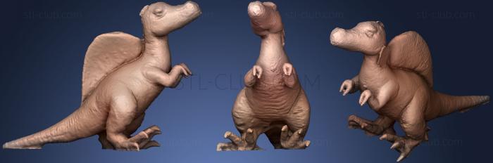 3D мадэль Чучело динозавра (STL)